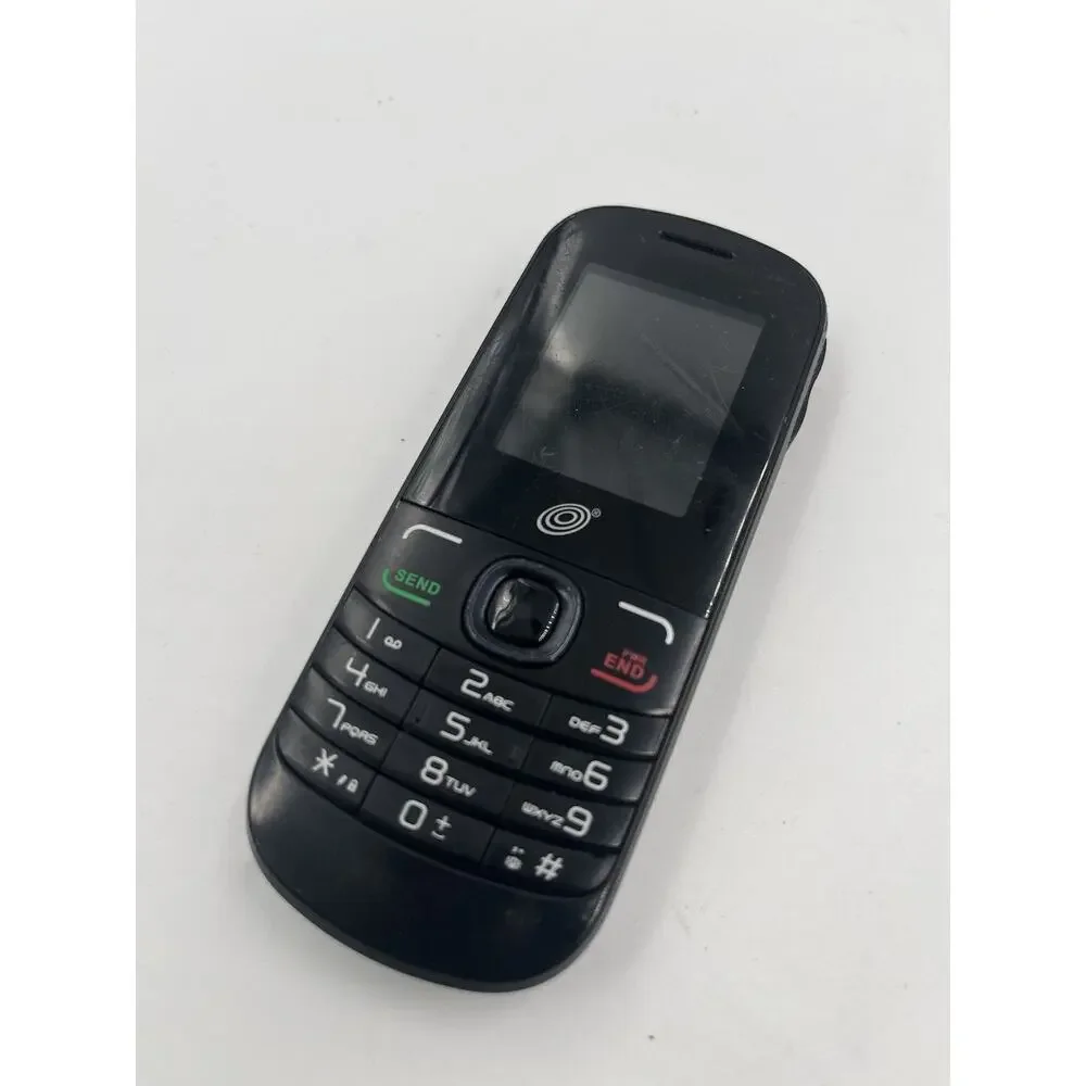 Alcatel Black One Touch Tracfone A205G Call Phone No Battery Untested